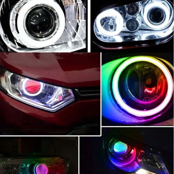 General Motors LED ángel ojo diafragma APP control móvil transformación diafragma diafragma luz delantera diafragma