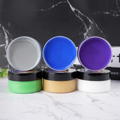 Factory Direct Sale Disposable Colorful Hair Wax Black Gold Brown Brown Hair Clay Silver Color Color Men