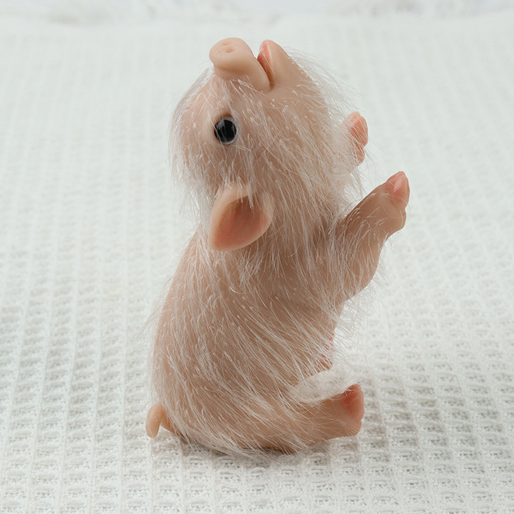 Venta caliente transfronteriza simulación de silicona cerdo descompresión juguete pellizco renacimiento protección del medio ambiente dibujos animados silicona cerdo bebé