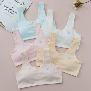 Meng Yirou Girl Junior High School Students' Developmental Cotton Underwear Vest 9802