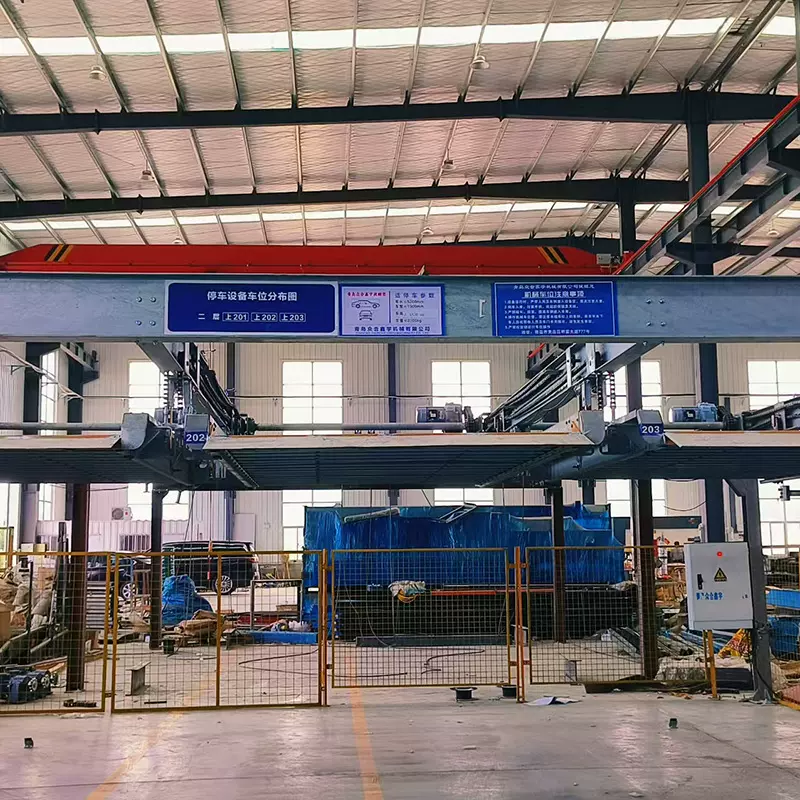 立体车库厂家批发机械简易升降类设备大框梁简易升降类机械停车设