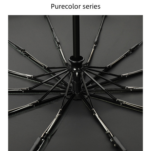 Large Double/Triple Automatic Rain Umbrella with Massive Folding Function, Suitable for Men and Women, Sunshade and Rain Protection Advertising