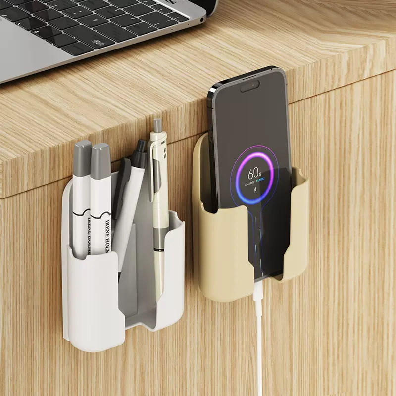 免打孔壁挂式收纳盒多功能创意整理置物架手机空调遥控器收纳架