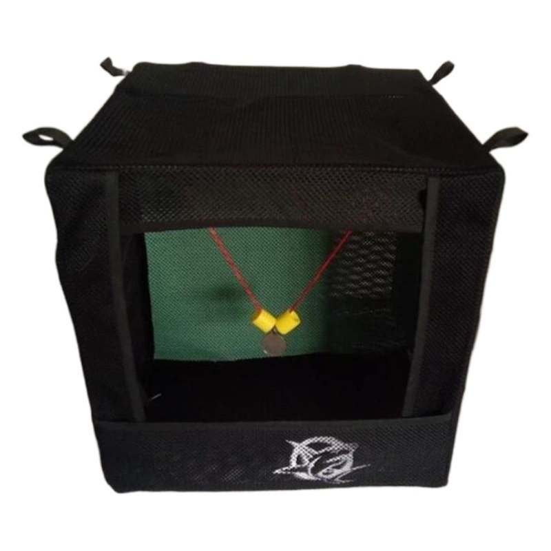 Лук практика целевой поле складной мини-обучение восстановление Скелет из нержавеющей стали целевой сердце глушитель ткань многофункциональный