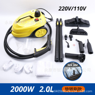 2L Large Capacity High Pressure High Temperature Steam Cleaner Car Film Steam Interior Kitchen Cleaning Machine 220V110V
