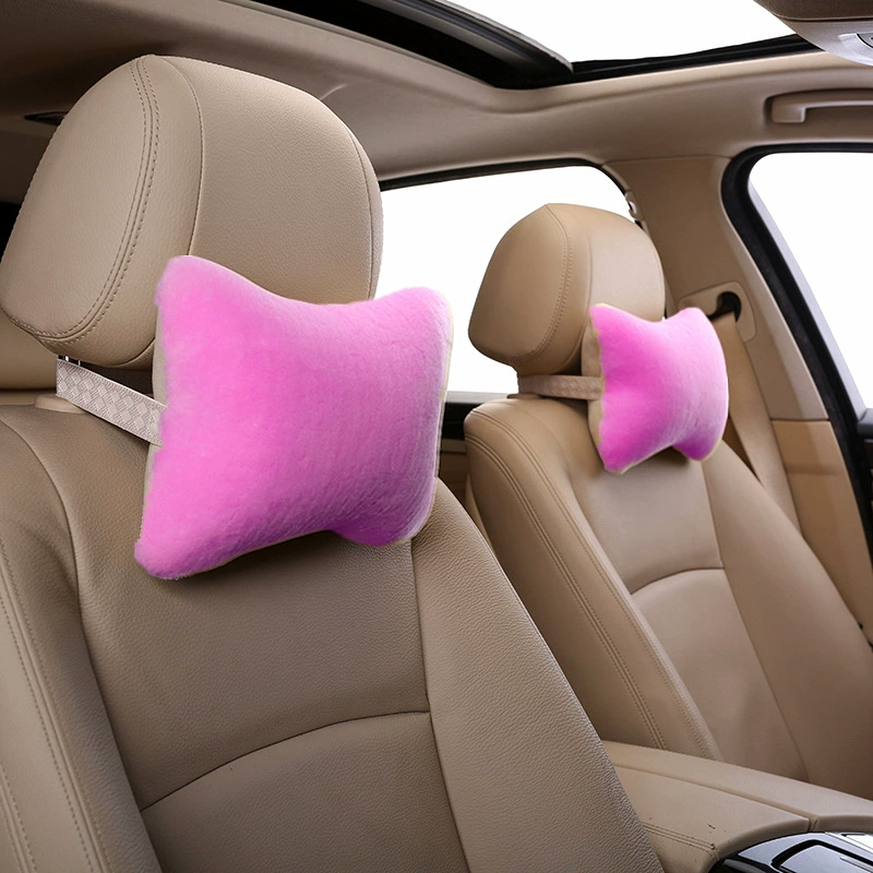Детский Автомобильный подголовник, автомобильная плюшевая Автомобильная подушка, Автомобильная подушка, задняя подушка, Автомобильная подушка, подушка для защиты шеи