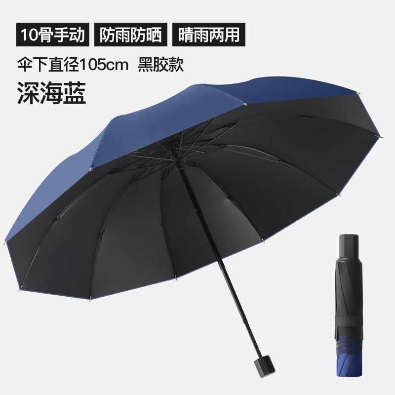 24本骨全自動折りたたみ傘、高級晴雨兼用日よけ・UVカット折りたたみ傘、男女兼用|undefined