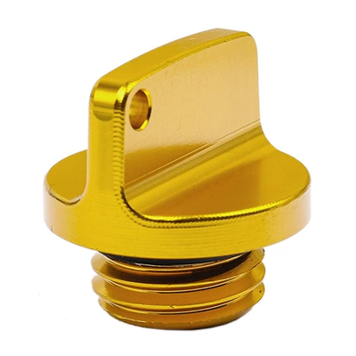 motorcycle CNC engine universal: Motorcycle Safety Supplies - yellow-aluminum-alloy