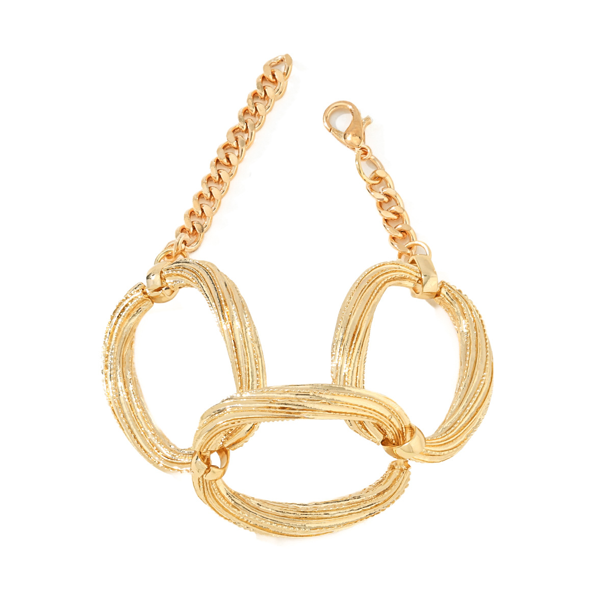 Juego de Joyería de Collar y Pulsera de Aleación de Zinc para Mujeres