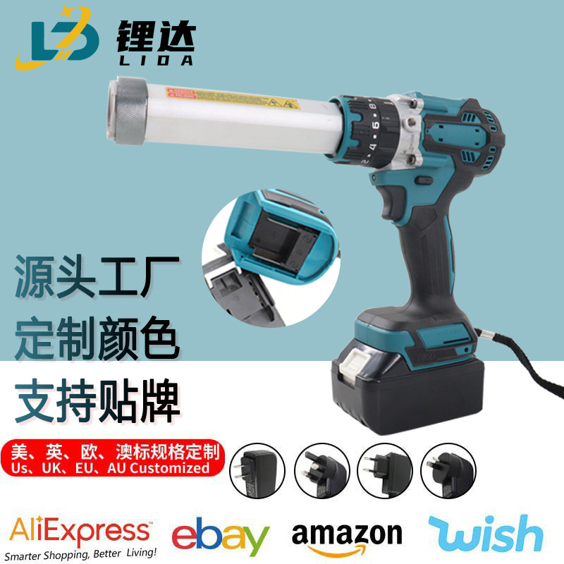 跨境外贸电动剥线钳牧田款硬线低压单股电缆导线充电式剥皮机