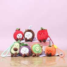 新款网红水果挂件可爱毛绒玩具公仔书包包挂饰玩偶钥匙扣布娃娃