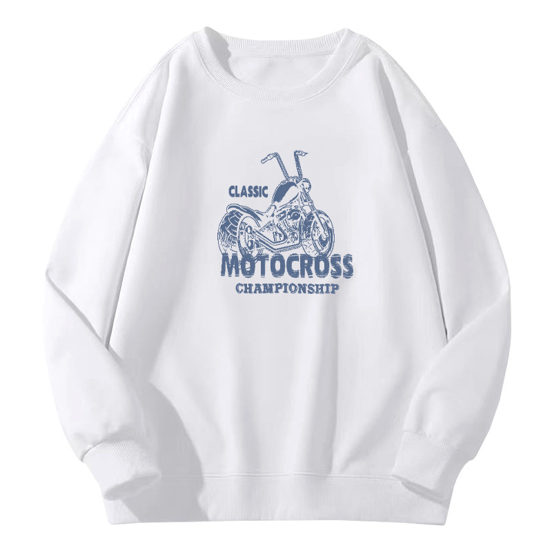 Ins retro americano con camisa de cuello redondo de veludo hombre marca de moda de otoño e invierno callejera letra impresa abrigo de pareja suelto
