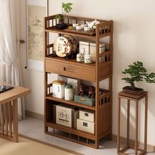 茶水架新中式茶柜茶桌茶台家用餐边柜茶具茶叶储物收纳柜子桌边柜