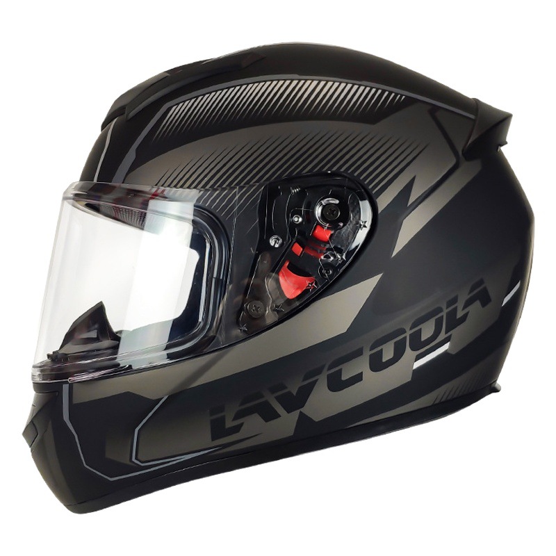 DOT comercio exterior certificado 3C casco completo hombres motocicleta casco motocicleta nacional estándar clase A casco de coche eléctrico cuatro estaciones universal