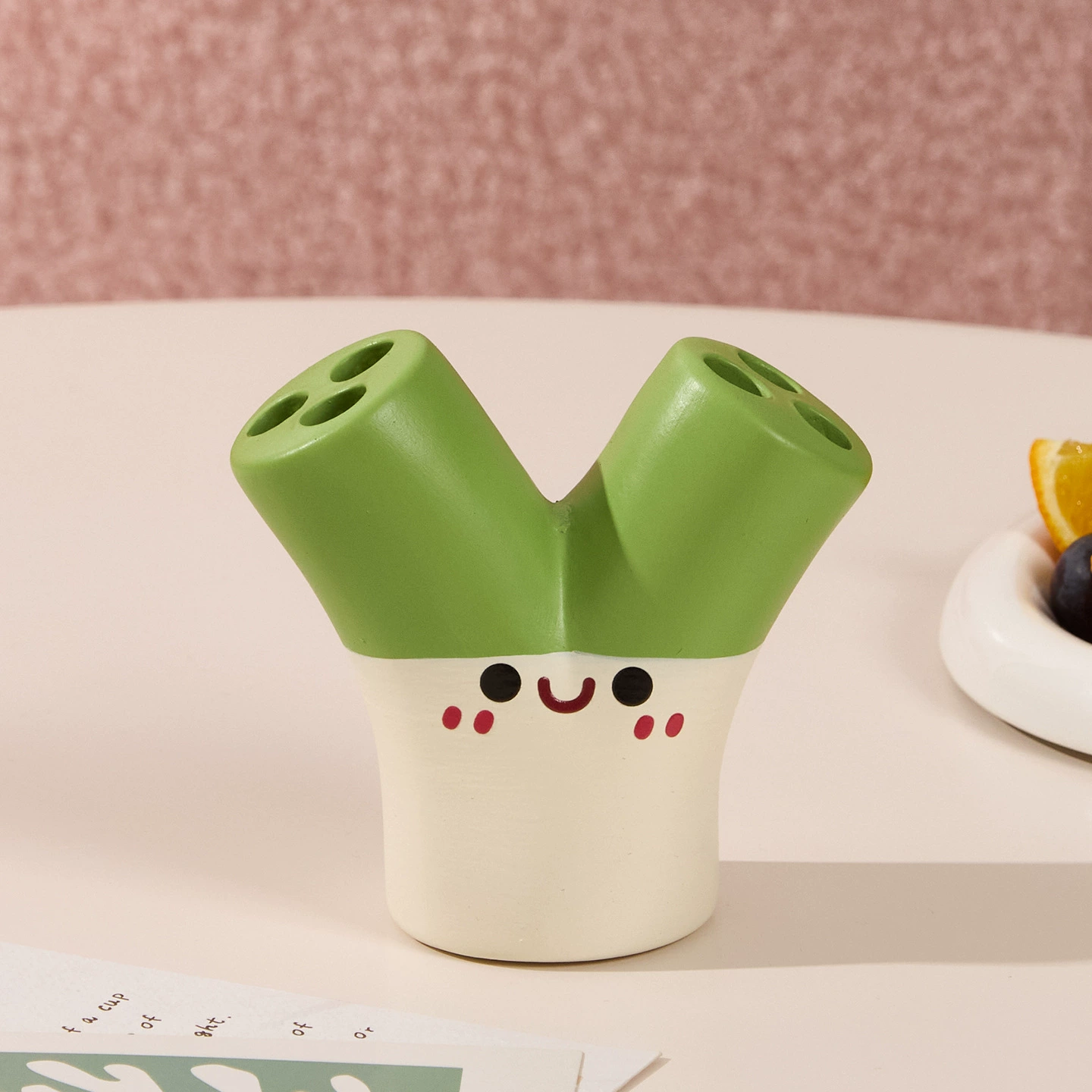 Fruit fork stainless steel, storage system, children's safe cute set, light luxury style, high-quality style