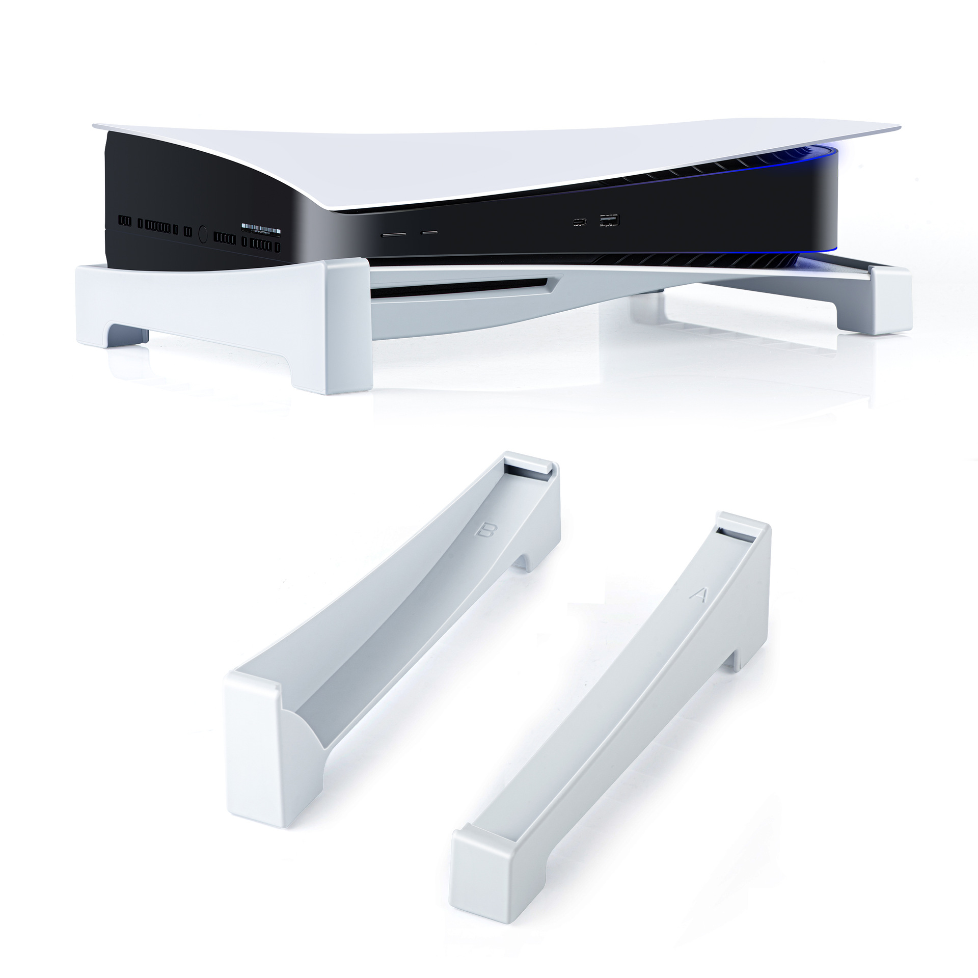 Suitable for Sony ps5 game console fixed base foot stand cooling bracket support base PS5 horizontal accessories