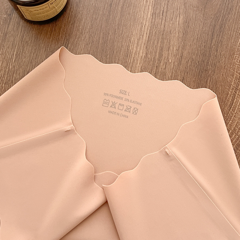 Hielo transfronterizo sin marcas ropa interior de secado rápido delgada de algodón transpirable comercio exterior de tamaño grande damas al por mayor entrepierna de algodón