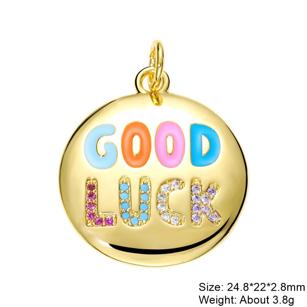 9g Weight Pendant Jewelry Making Type Zircon Inlay Material DIY Jewelry Accessories Classification 1 Piece Quantity Copper Material Devil's Eye, Palm, Heart Shape Pattern Enamel, Plating Design Retro, Classic Style Style 1 Piece Copper Zircon Devil's Eye Palm Heart Shape Pendant 无