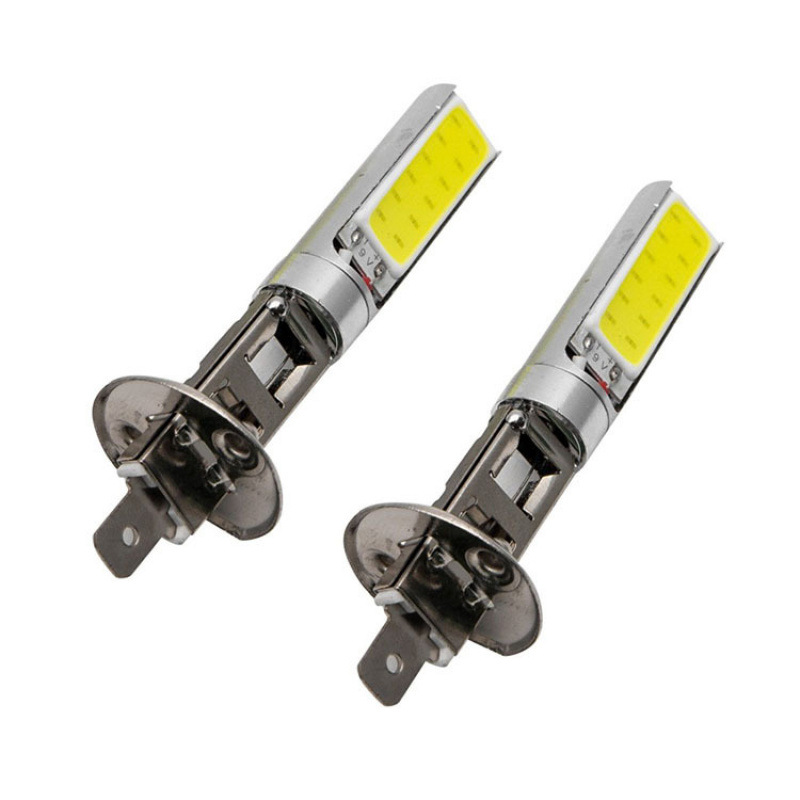 COB lámpara de niebla LED de alta potencia COB H1 H3 7.5W 12V lámpara de niebla de alto brillo