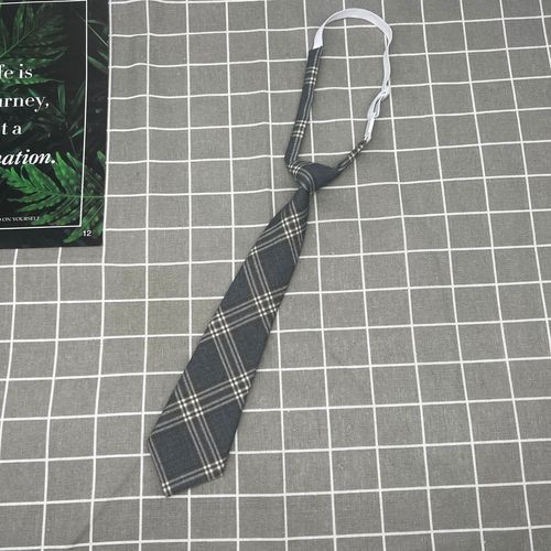 Wholesale jk gray small tie female college style Japanese uniform shirt bow tie female student dk tie free of charge
