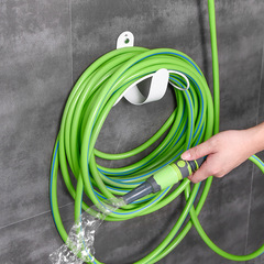 跨境不鏽鋼壁掛水管架花園藝庭院卷管器家用洗車水管置物架批發