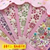Set of twelve 6 different color bow diamonds