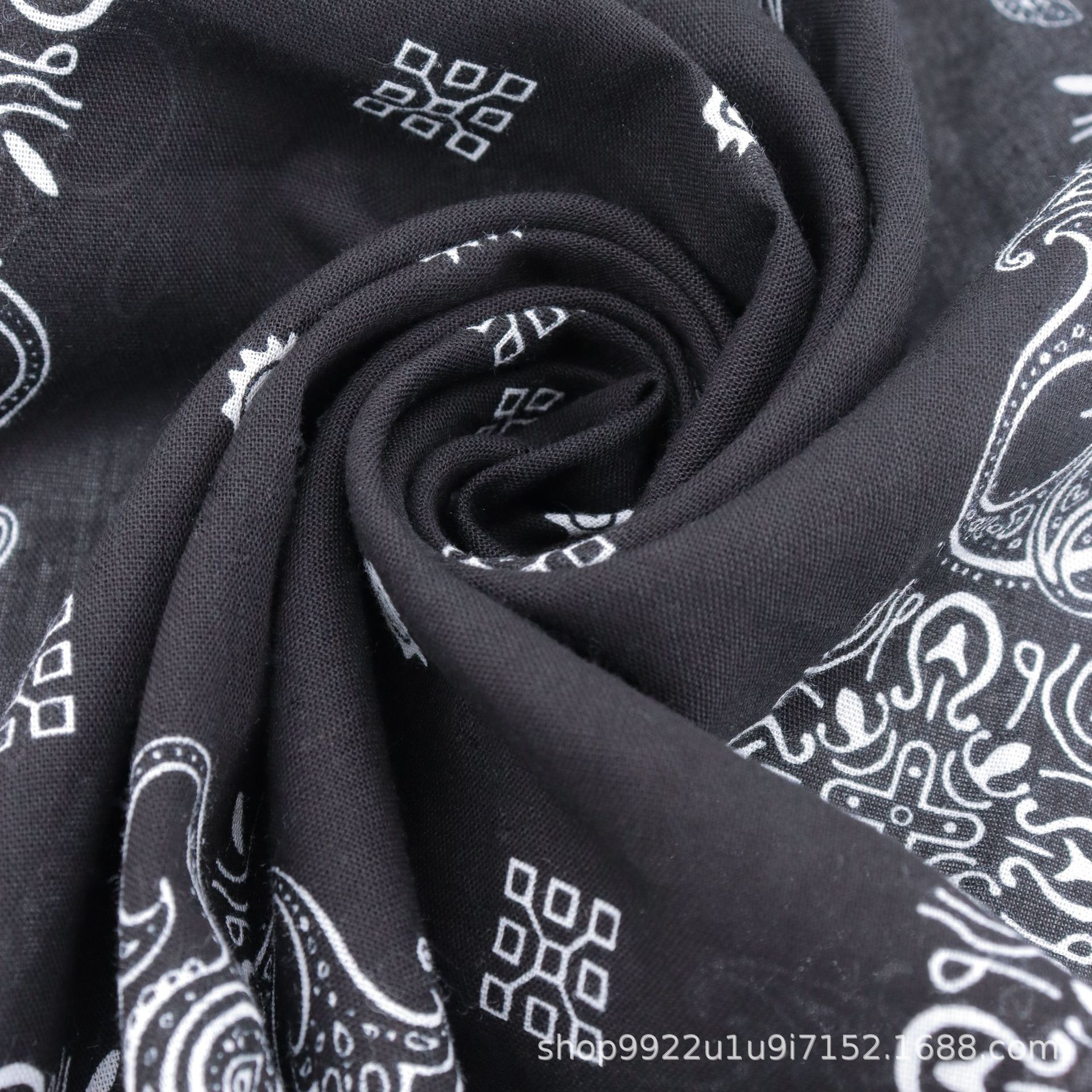 2023 nuevo 50cm algodón bufanda anacardo impresión ameikaji bufanda pequeña bufanda cuadrada de las mujeres retro estilo étnico