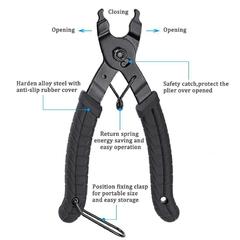 Bicycle chain tool mountain bike chain caliper chain cutter chain removal tool magic clip pliers tool