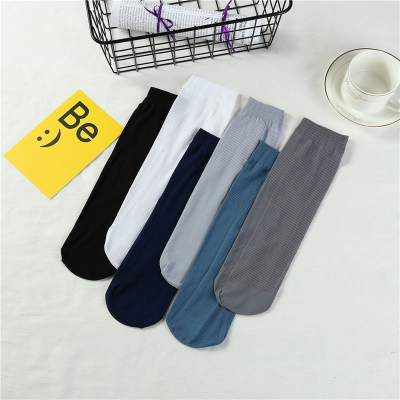 Summer thin socks, tights, absorbs sweat and smell, mid-length