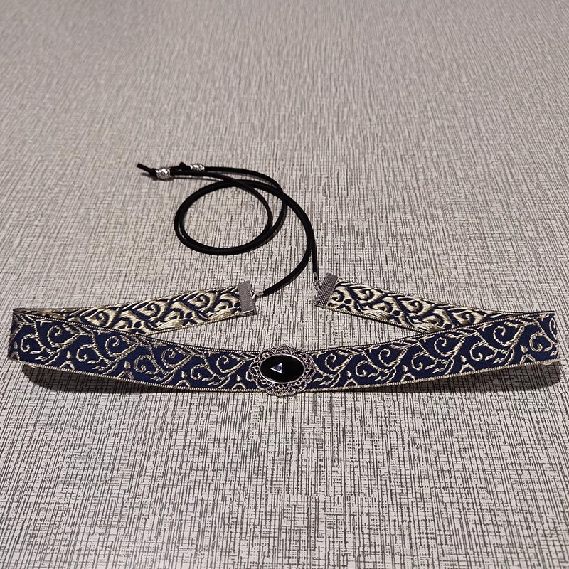 Niños Song vestidos antiguos toque de cabeza frente correa de pelo frente correa de pelo para niños vestidos antiguos de estilo Han2025 nuevos joyas de cejas