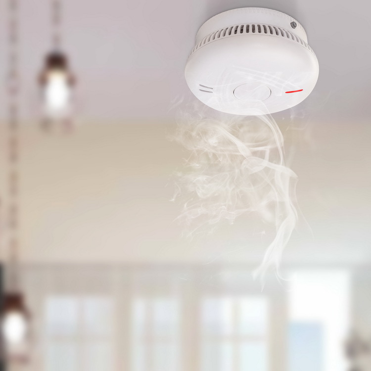 Tuya智能WIFI家用 办公室烟雾报警器探测器欧洲澳洲认证