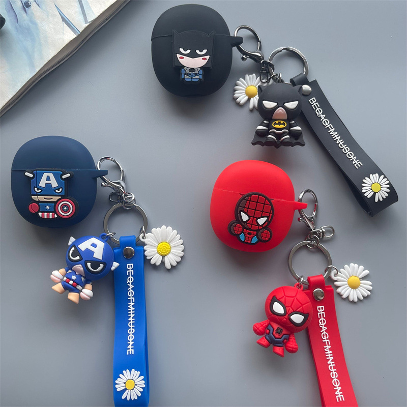 Applicable to vivo TWS Air Real Wireless Bluetooth headset protective case cartoon charging compartment drop-resistant silicone soft case