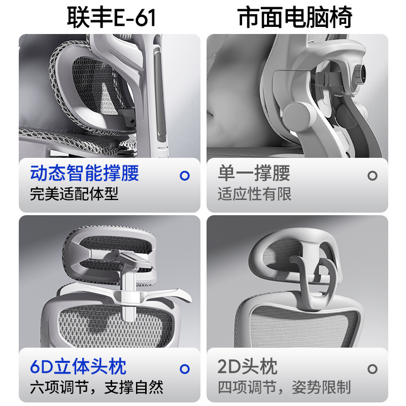 人体工学椅舒适久坐电脑椅家用办公午睡两用座椅宿舍电竞椅子|undefined