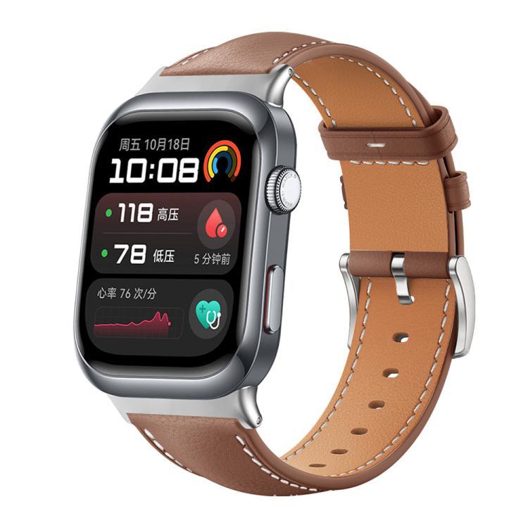 xDfind correa de cuero de tiburón negro para Huawei Watch Fit 4 Pro / Fit 4 / Fit 3 20mm