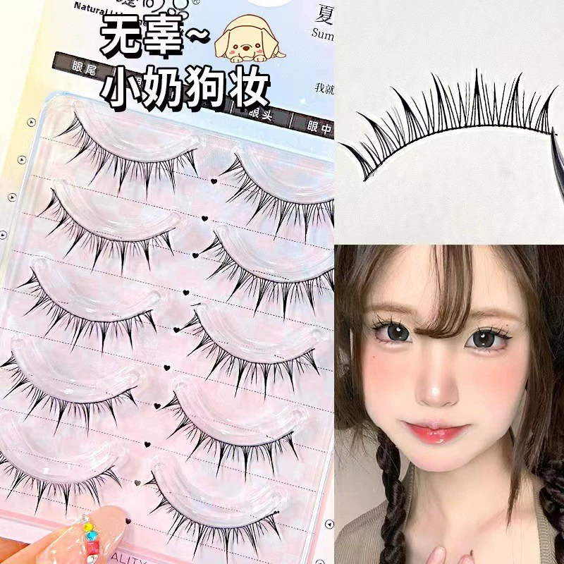 False Eyelashes, Capacious Dense Comic Style, Multi-Style Kit, 9–13 mm Variants