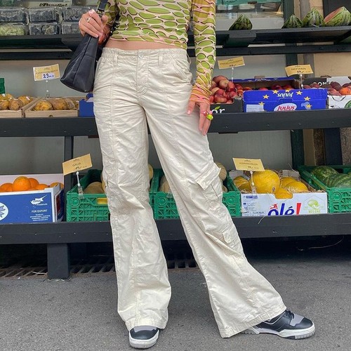 Low Waisted Y2K Grunge Baggy Jeans Harajuku Pants