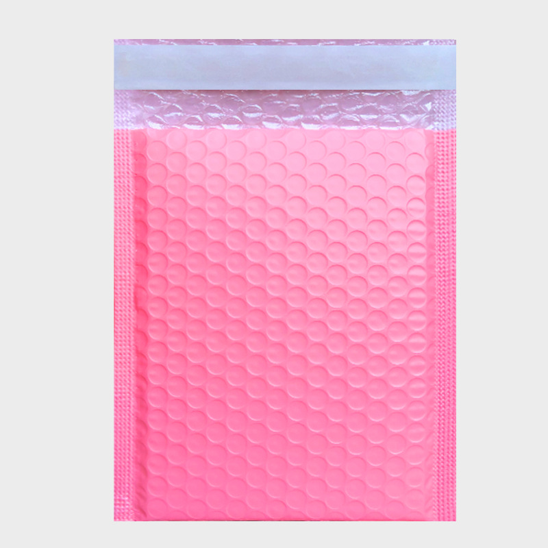 Thick pink pink bubble bag together squeeze film foam bag bubble…