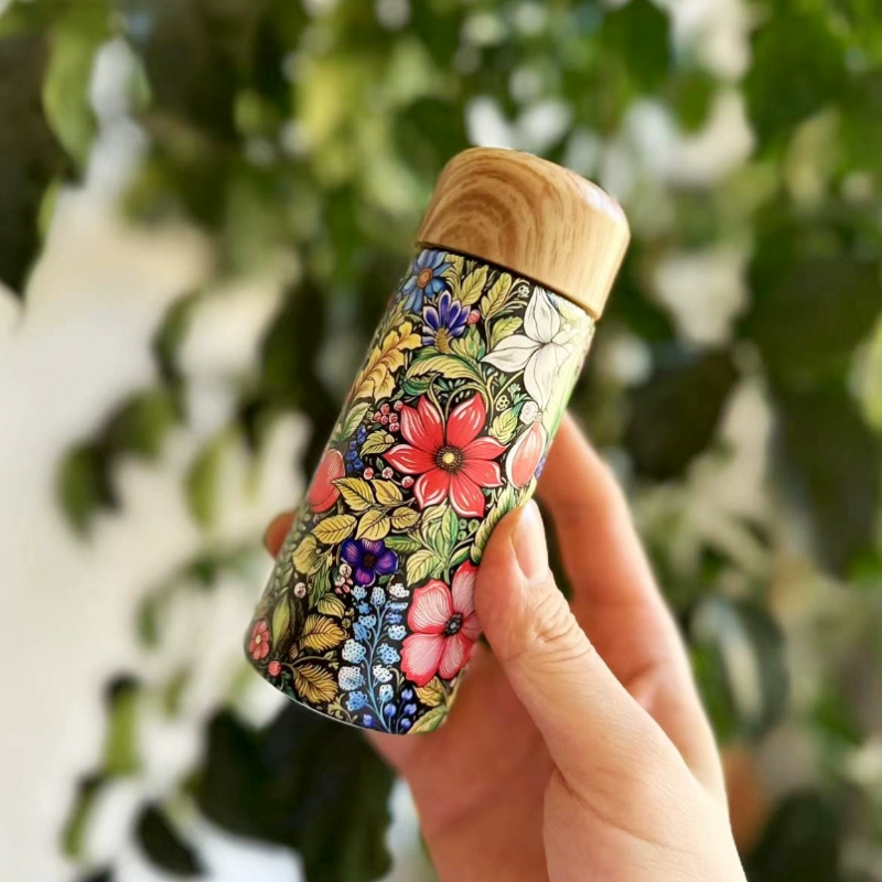 Портативный 316 нержавеющая сталь 180MLl мини-термочашка маленькая водяная чашка маленькая сумка карманная чашка женская водяная чашка