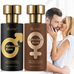 Cross-border best-selling ikzee pheromone perfume for men and women long-lasting light fragrance fresh and natural 50m
