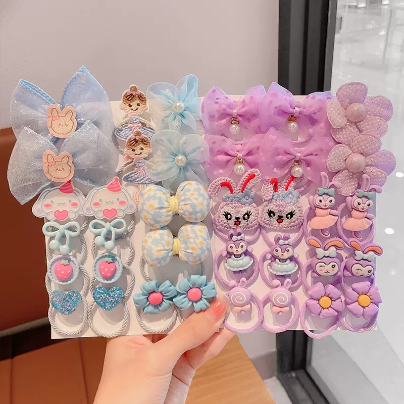 Banda de goma para niños cuerda de pelo para bebés arco de niña no duele el cabello banda de goma linda princesa banda de pelo Cola de Caballo accesorios para el cabello