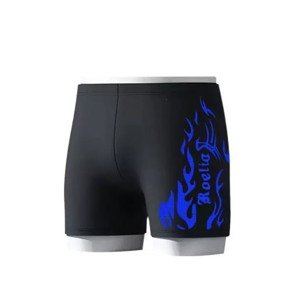 2026 New Men's Swim Trunks, Anti-Embarrassment Boxer Shorts, Large Size, Professional Hot Spring Swimwear, Complete Swimming Gear