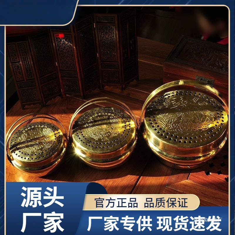 传统婚礼用品铜火炉婚庆铜火冲结婚火铳铜火囱手炉旺盆炉陪嫁其他
