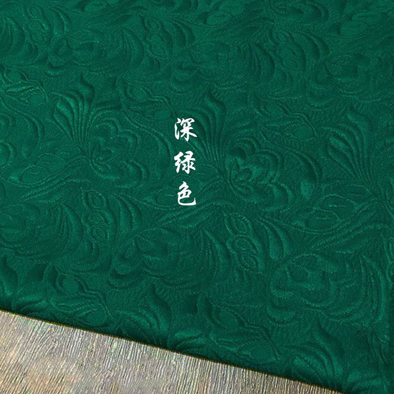 メーカー直販卸売バタフライ恋花レリーフジャカード生地全ポリエステル無弾チャイナドレス漢服服布地復古風