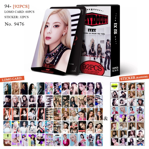 [Free stickers] 9476-ITZY-92 sheets