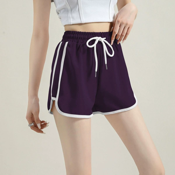 Purple refreshing breathable trousers