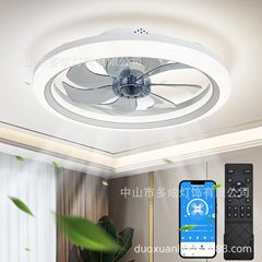 中山灯具亚马逊卧室风扇灯吸顶灯餐厅110vUl认证吸顶风扇灯