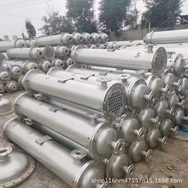 厂家不锈钢冷凝器 35平碳钢换热器 316不锈钢列管冷凝器化工换热