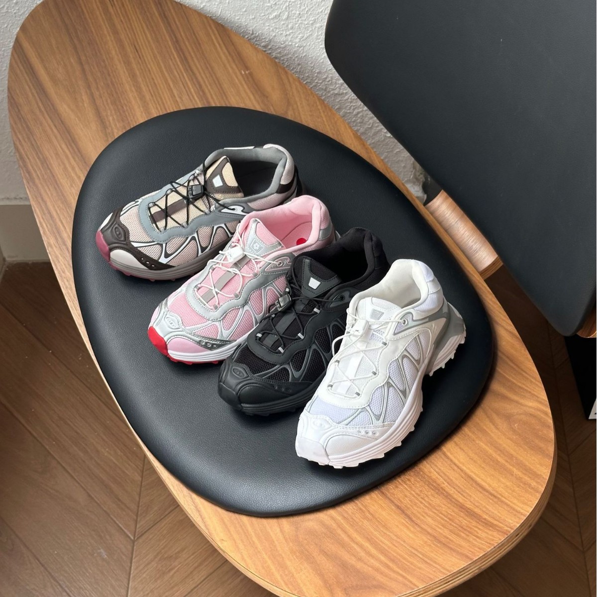 동관 신발! 남성과 여성을위한 Salomon xt-속삭임 미끄럼 방지 경량 통기성 야외 하이킹 신발
