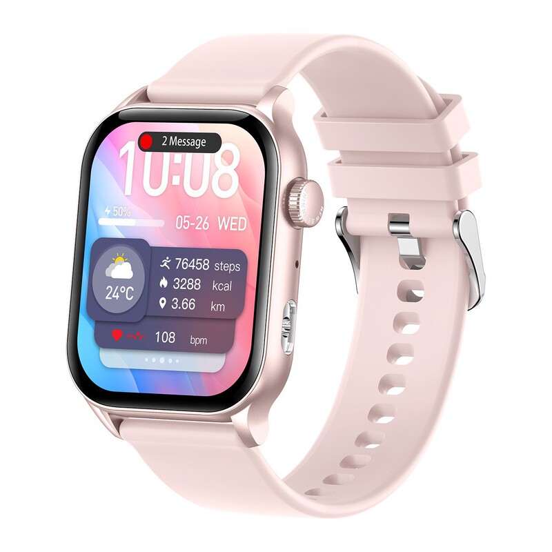 Cross-border new KR86 smart watch heart rate blood pressure monitoring Bluetooth call outdoor sports smart watch