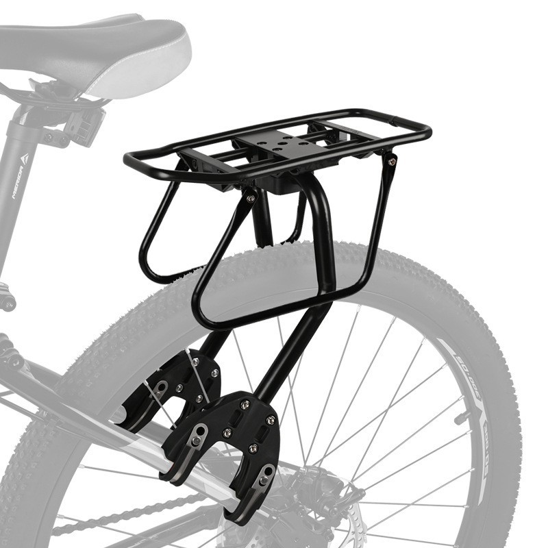 Estante de bicicleta de montaña freno de disco tripulado V freno vagón de montaña tubo de acero estante trasero de hierro